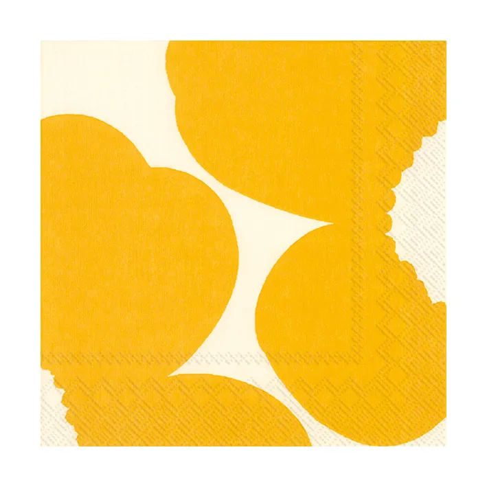 Guardanapos Isot Unikot 33x33 cm, 20 unid., Cream Marimekko