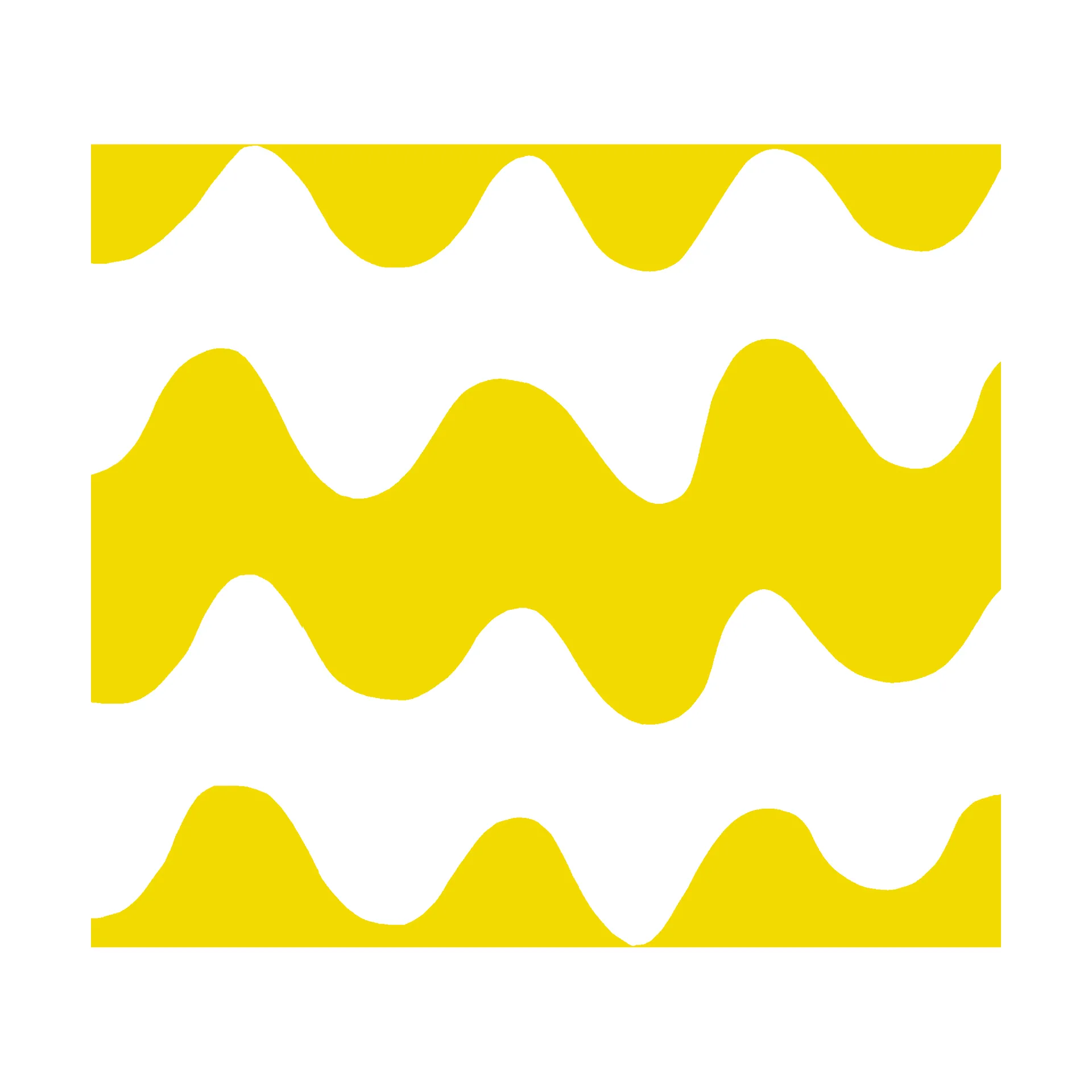 Guardanapos Lokki 33x33 cm 20-unid., Amarelo Marimekko
