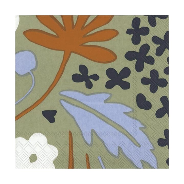 Guardanapos Suvi 33x33 cm 20-unid. - Green - Marimekko