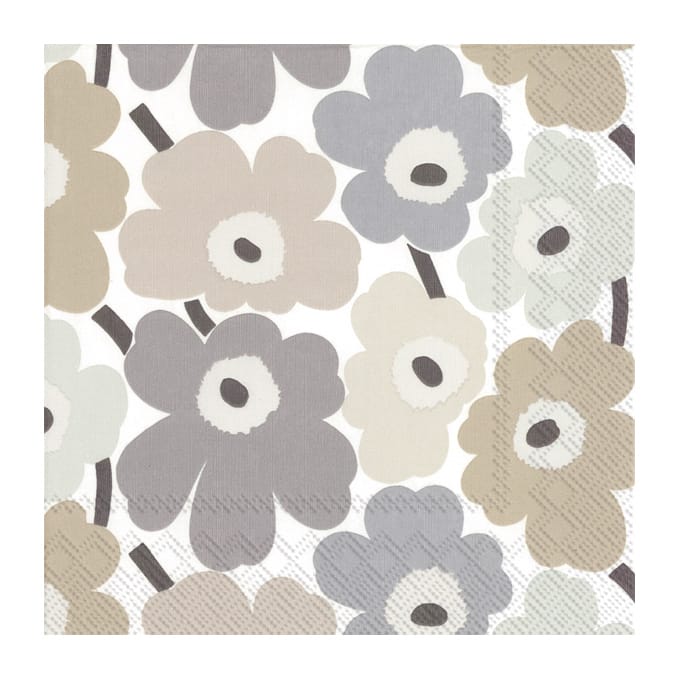 Guradanapo Unikot 33x33 cm, conjunto de 20, Linho Marimekko
