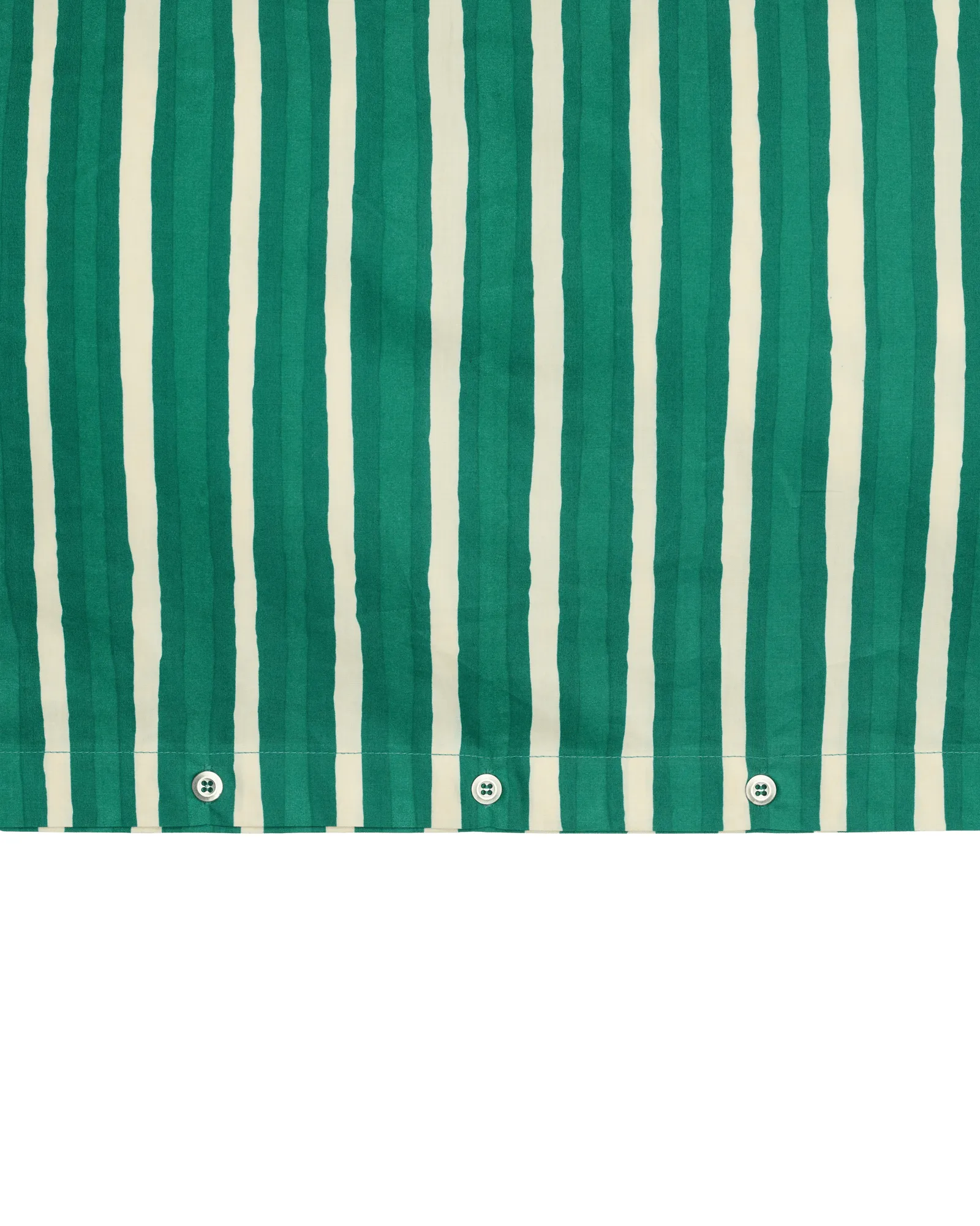 Iso Piccolo capa de edredão, Off white-esmeralda Marimekko
