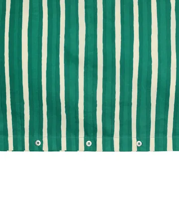 Iso Piccolo capa de edredão - Off white-esmeralda - Marimekko