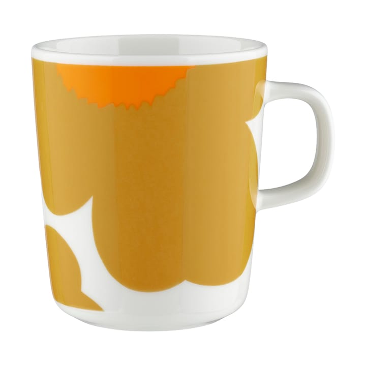 Iso Unikko caneca 25 cl - Branco-bege. - Marimekko