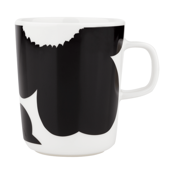 Iso Unikko caneca 25 cl - White-black - Marimekko