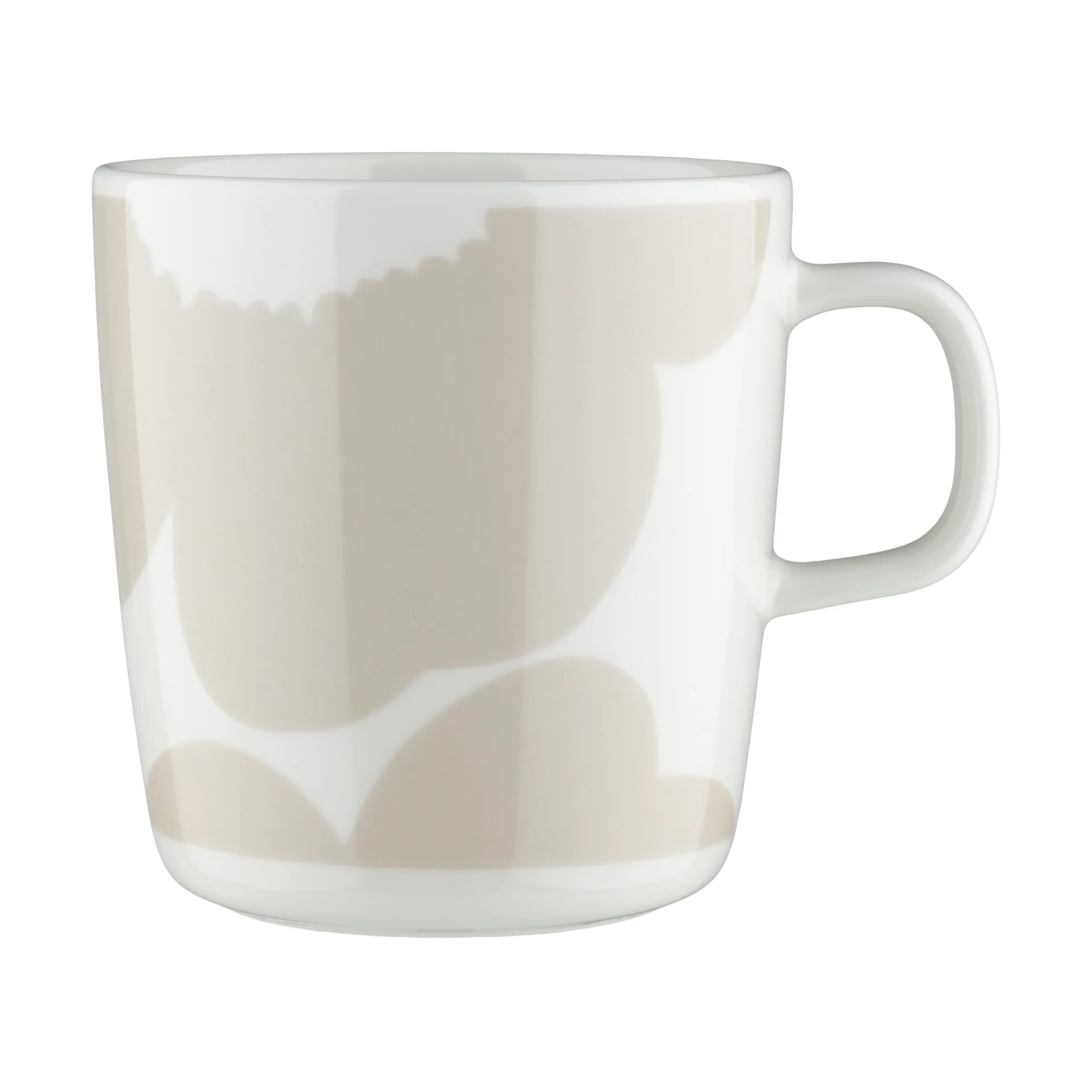 Iso Unikko caneca 40 cl, Branco-palha Marimekko