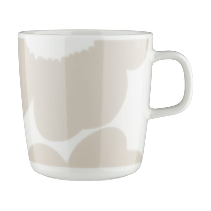 Iso Unikko caneca 40 cl - Branco-palha - Marimekko