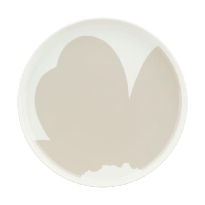 Iso Unikko prato Ø25 cm - Branco-palha - Marimekko