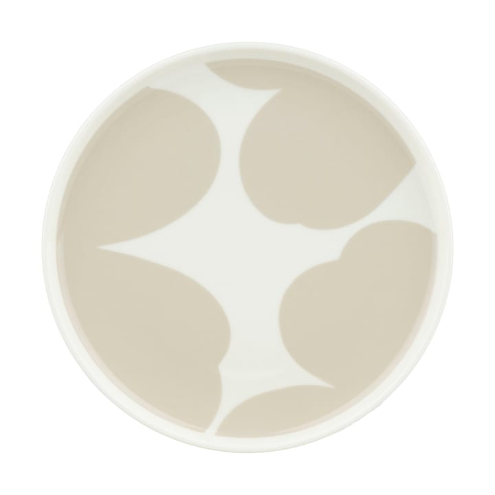 Iso Unikko prato de sobremesa Ø20 cm - Branco-palha - Marimekko
