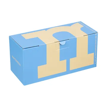 Juhla Unikko caneca 25 cl 2 unidades - White-light blue-sand-orange red - Marimekko