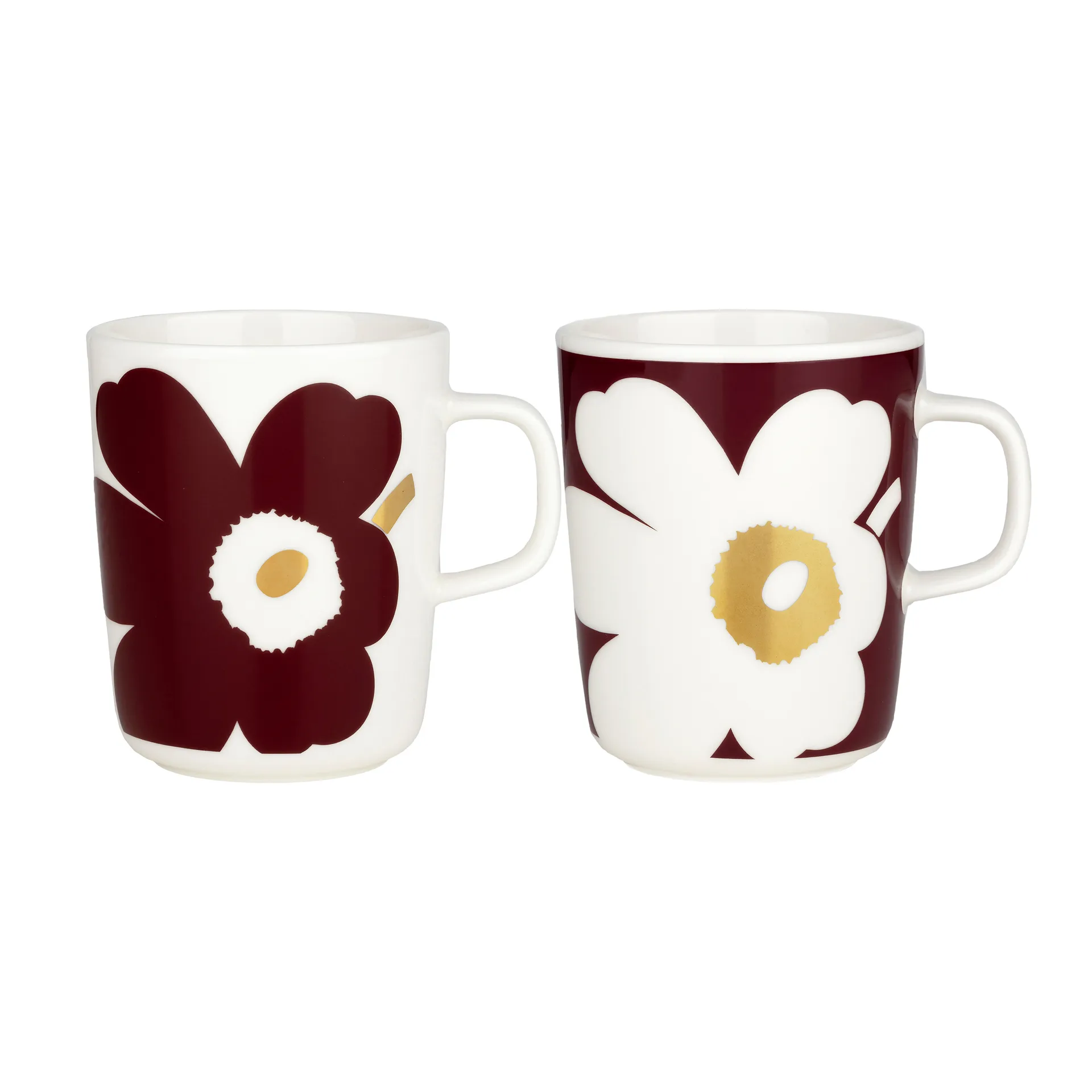 Juhla Unikko caneca 25 cl 2 unidades,  Marimekko