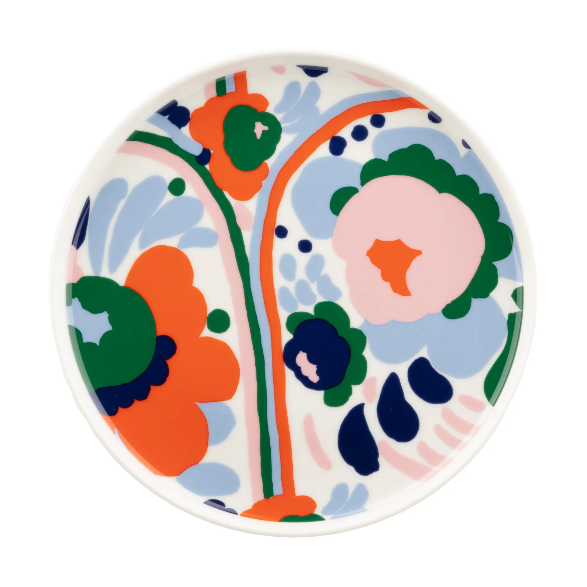 Karuselli prato Ø20 cm, Branco-azul-laranja-rosa claro Marimekko