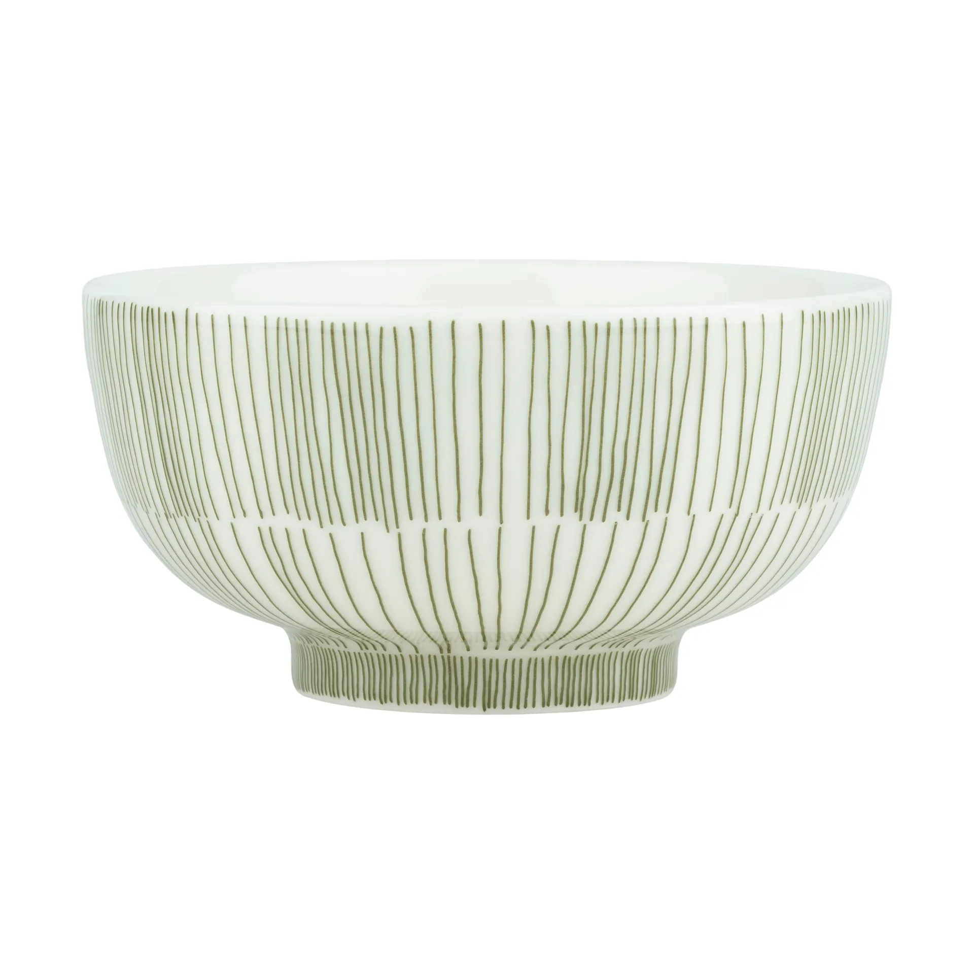 Kukat Puhkeavat tigela 3 dl, Branco-verde floresta Marimekko