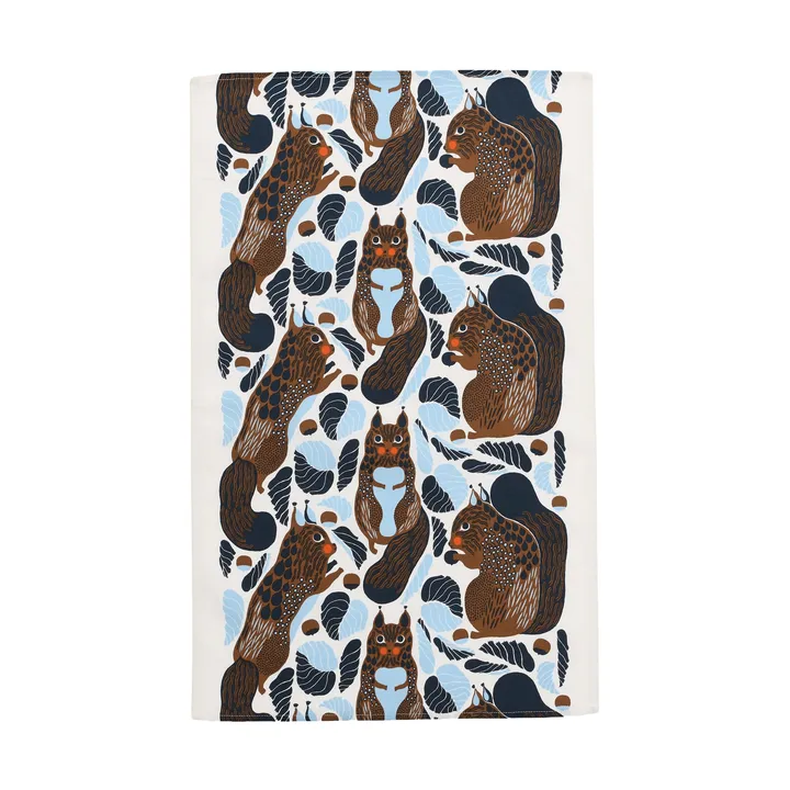 Kurre Pano de Cozinha 43x70 cm - White-light blue-toffee - Marimekko