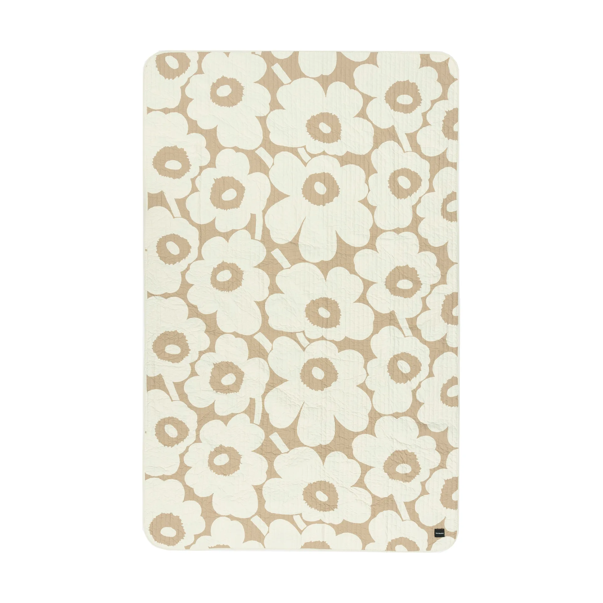 Lençol Unikko 160x260 cm, Linen-off white Marimekko