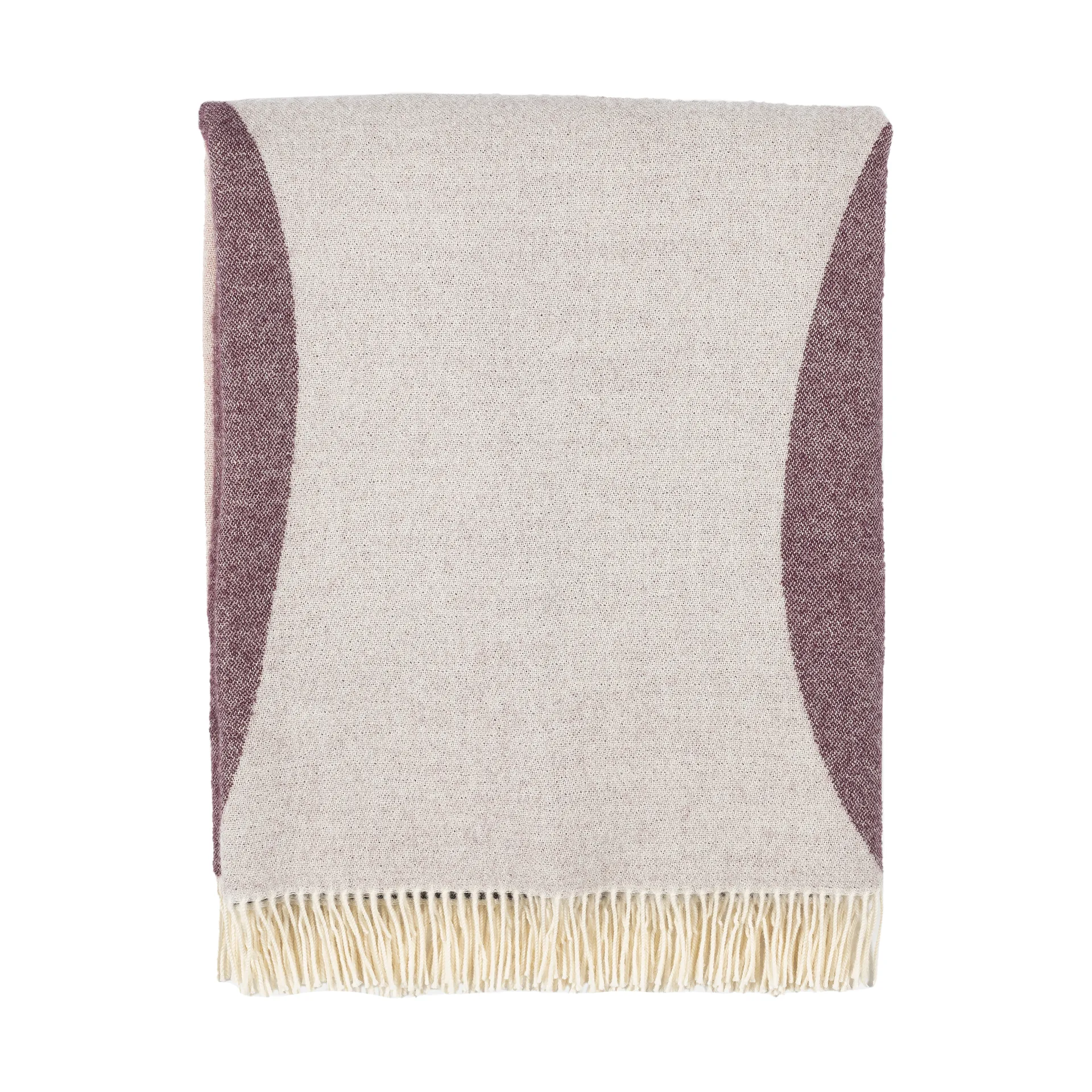 Manta Sambara 140x180 cm, Off white-red-brown Marimekko