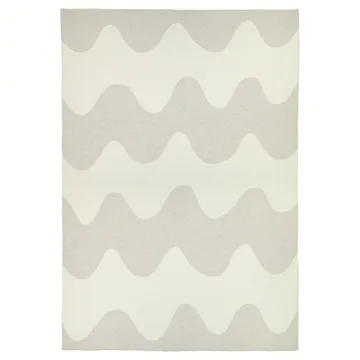 Manta tricotada Lokki 130x180 cm - beige-white - Marimekko