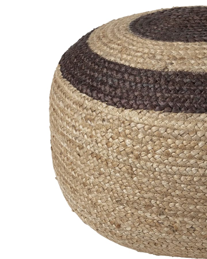 Melooni pufe, Jute-marrom escuro Marimekko