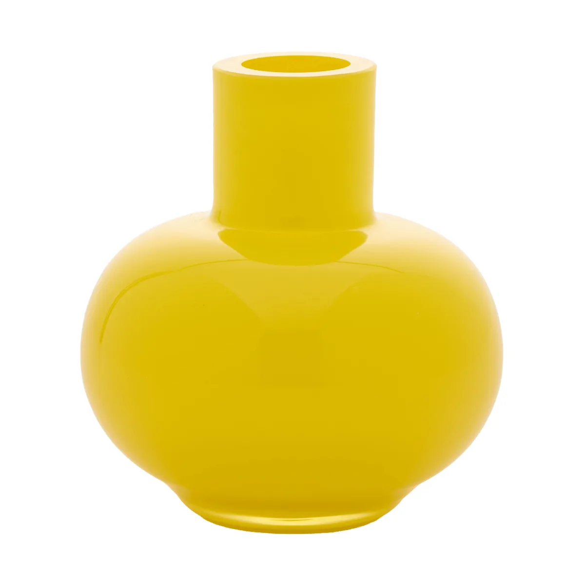 Mini vaso 6 cm, Amarelo Marimekko