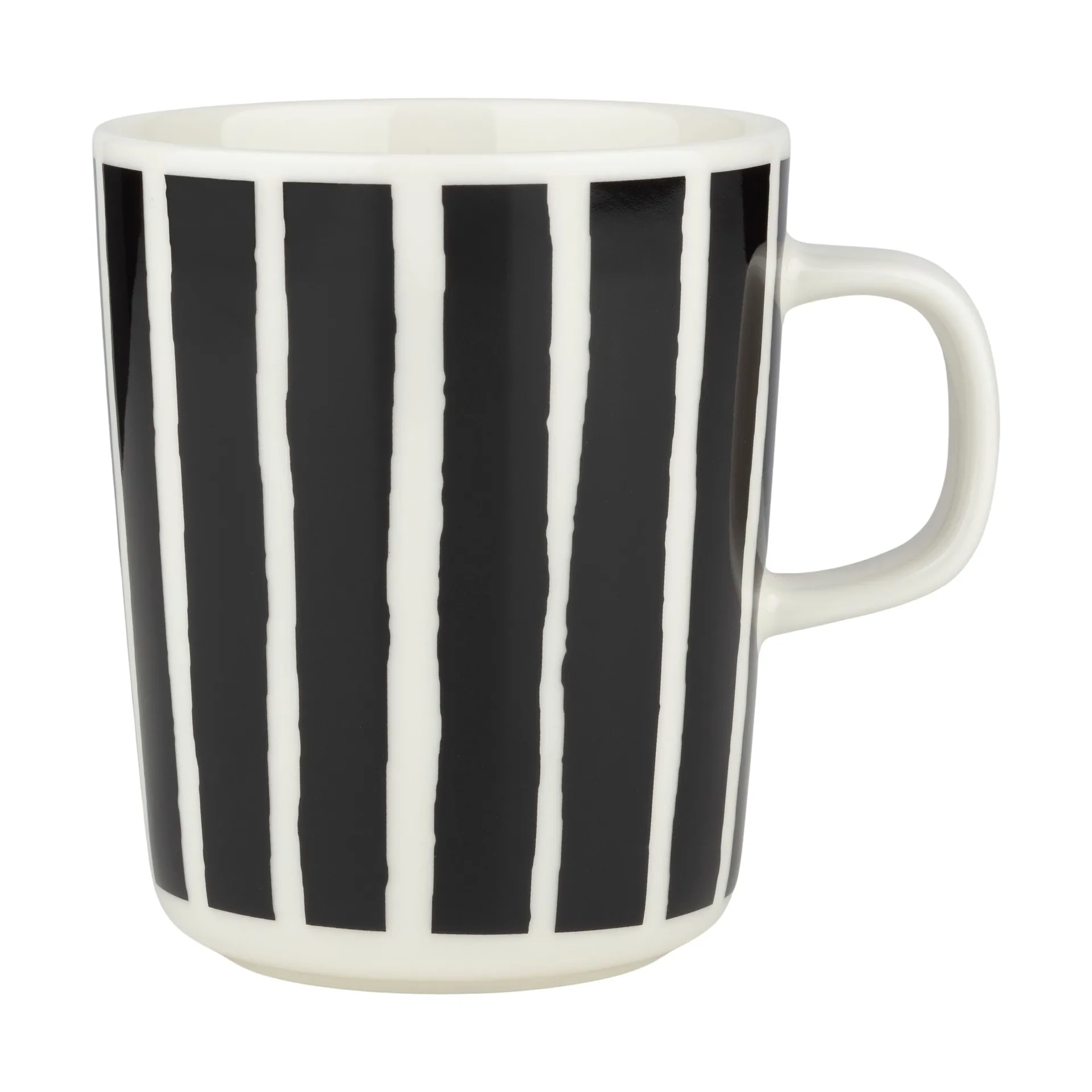 Oiva Piccolo caneca 25 cl, White-black Marimekko