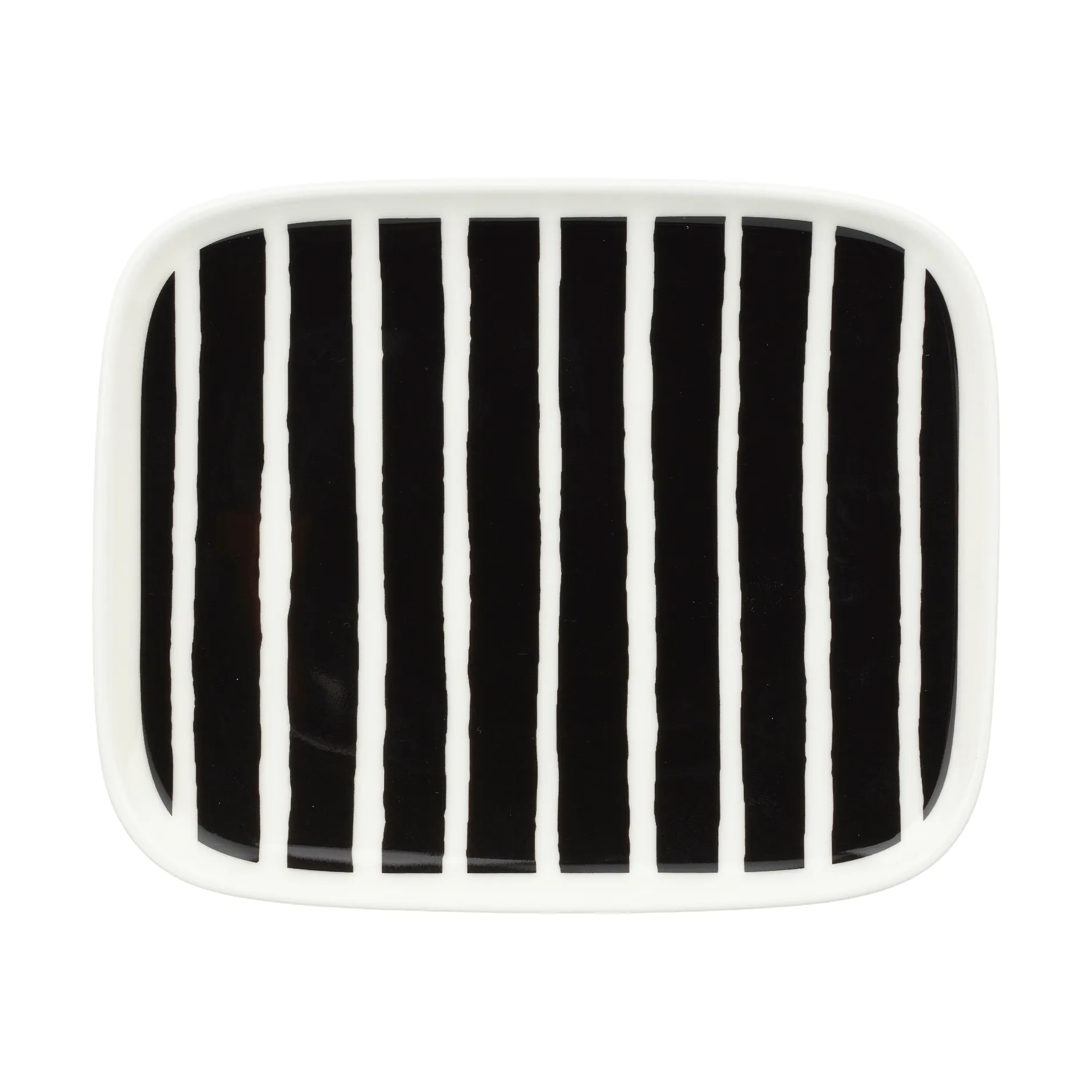 Oiva Piccolo prato 12x15 cm, Preto-branco Marimekko