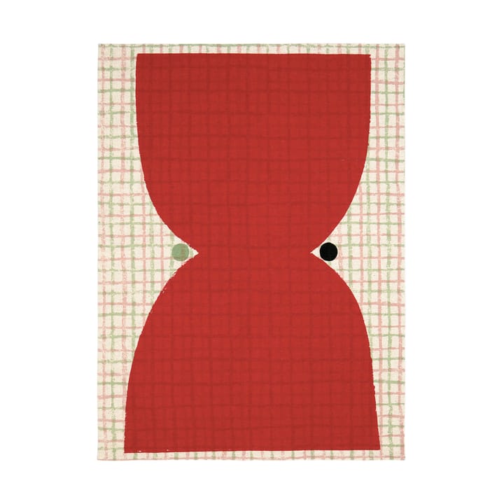 Pano de cozinha Kalendi & Losange 43x60 cm 2 un., Cotton-red-green Marimekko