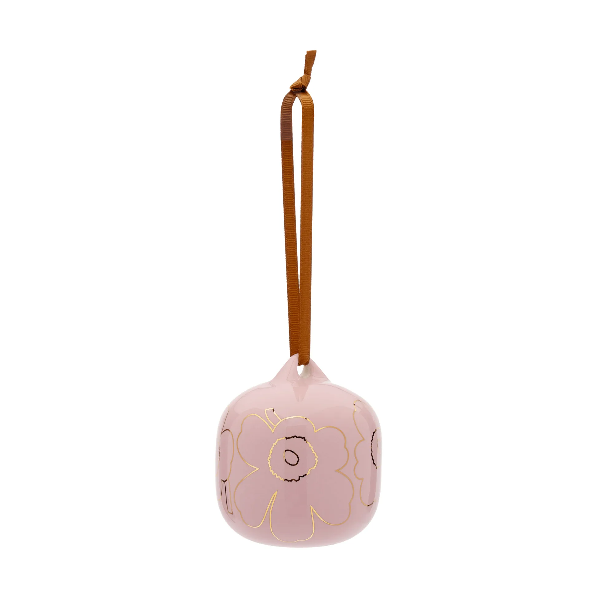 Pendente decorativo Piirto Unikko, Rosa-dourado Marimekko