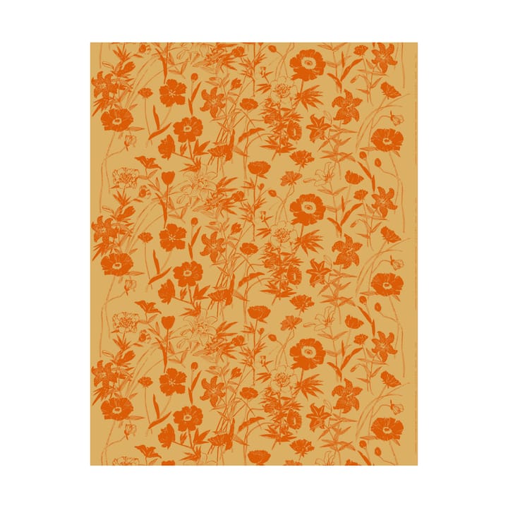 Perenna tecido de algodão - Caramelo-laranja queimado - Marimekko