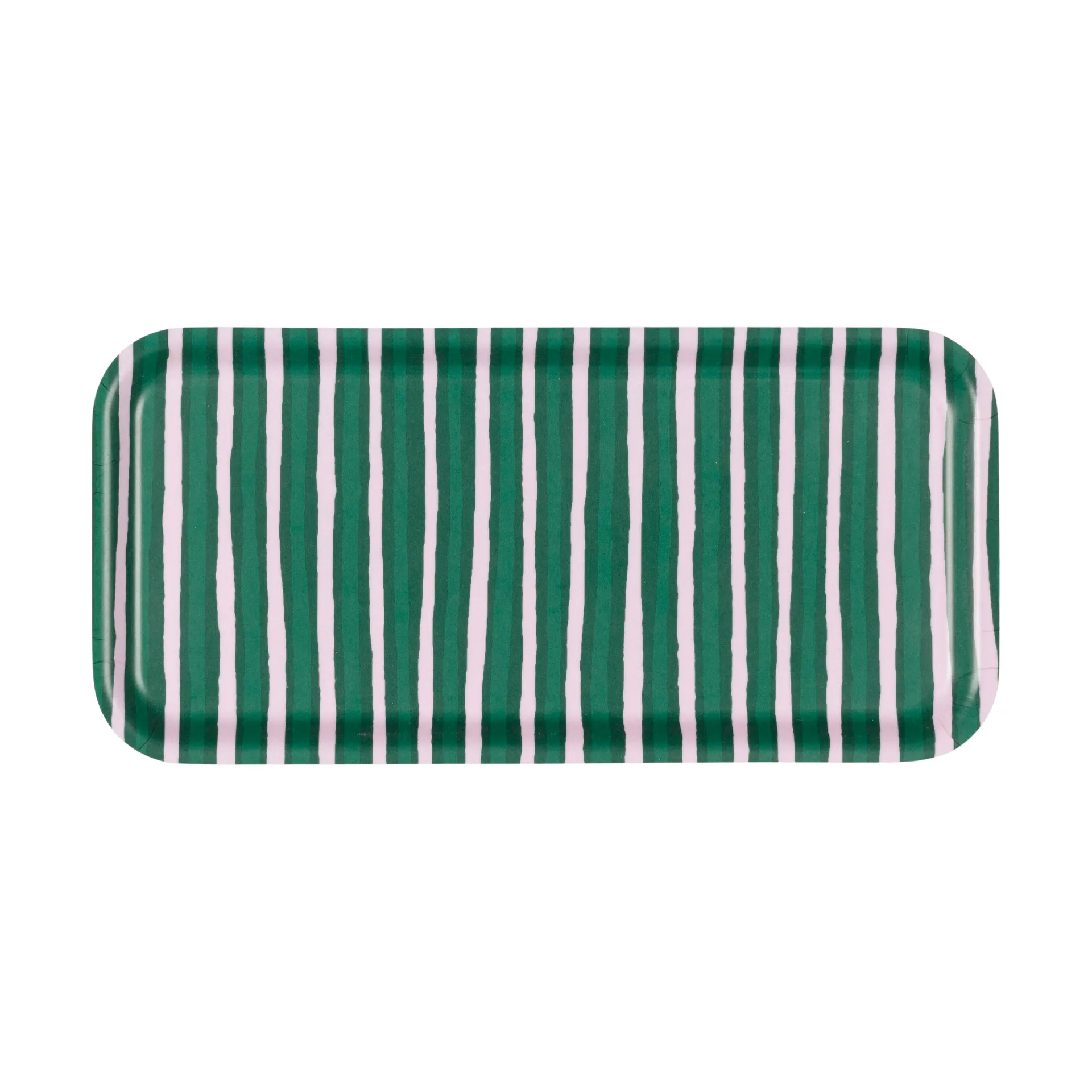 Piccolo Bandeja 13,5x27,5 cm, Verde Marimekko