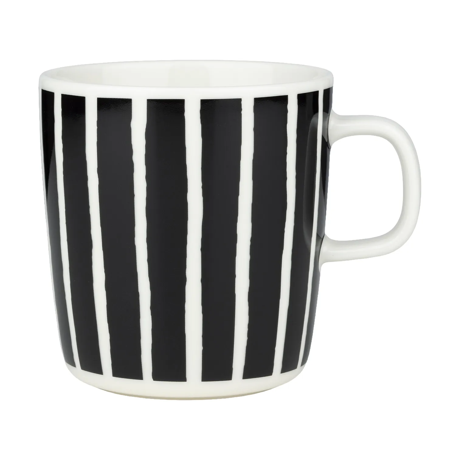 Piccolo caneca 4 dl, Preto-branco Marimekko