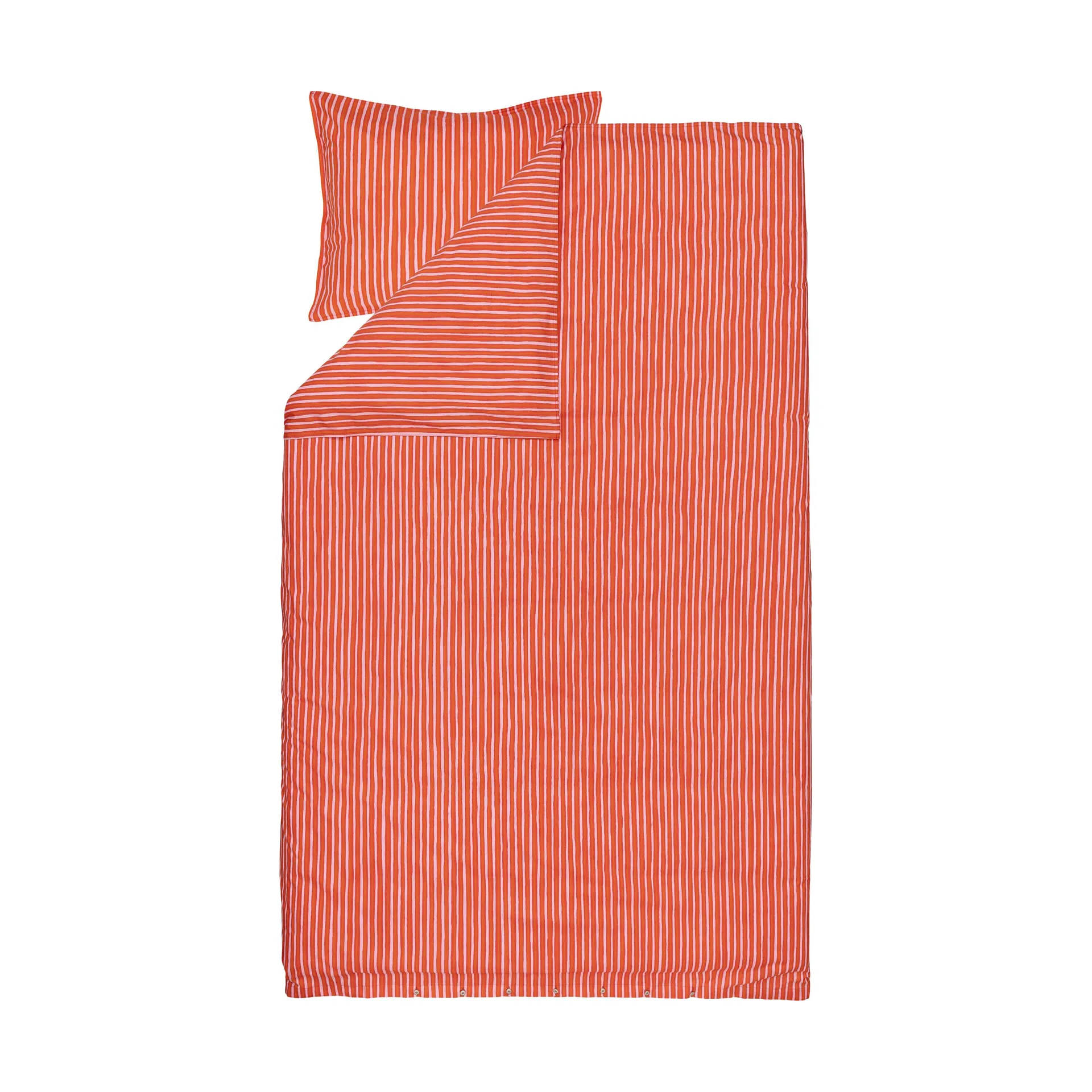 Piccolo capa de edredão 150x210 cm, Warm orange-pink Marimekko