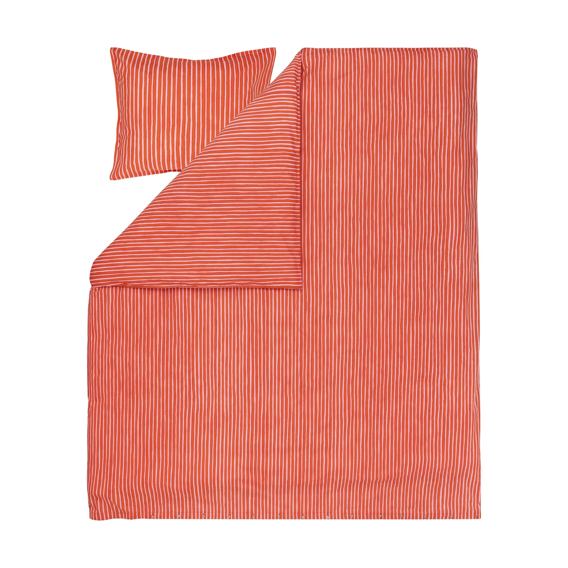 Piccolo capa de edredão 240x220 cm, Warm orange-pink Marimekko