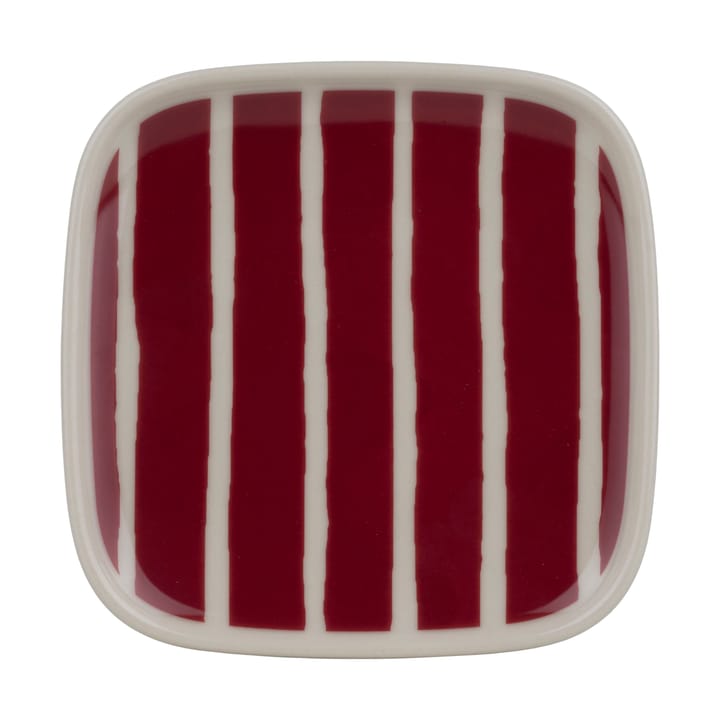 Piccolo travessa 10x10 cm - Borgonha - Marimekko