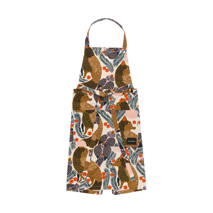 Pieni Ketunmarja avental - White-multicolor - Marimekko
