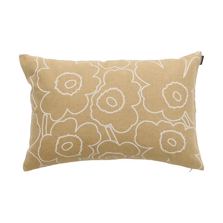 Pieni Piirto Unikko capa de almofada - Straw-off white, 40x60 cm - Marimekko