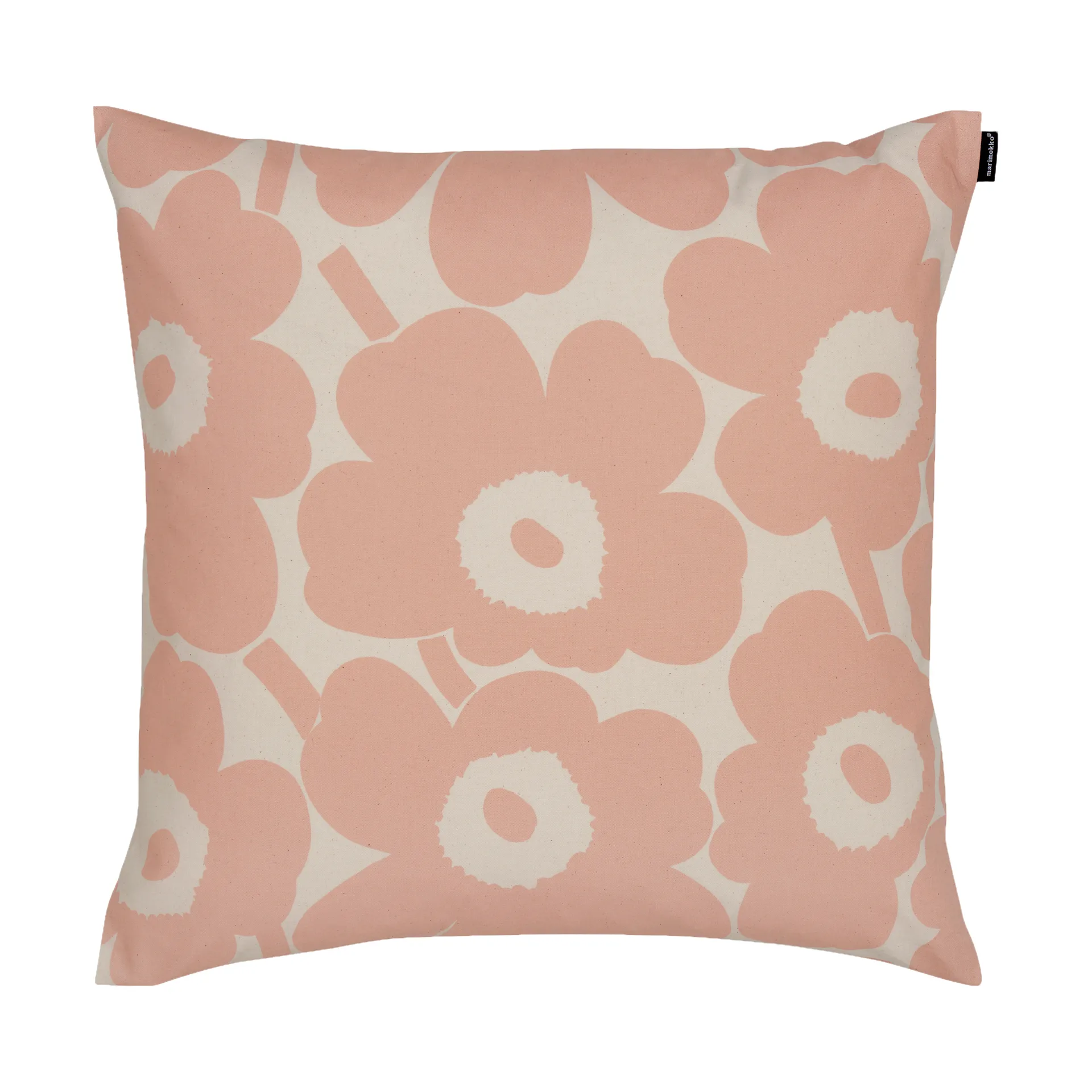 Pieni Unikko capa de almofada 50x50 cm, Cotton-peach Marimekko
