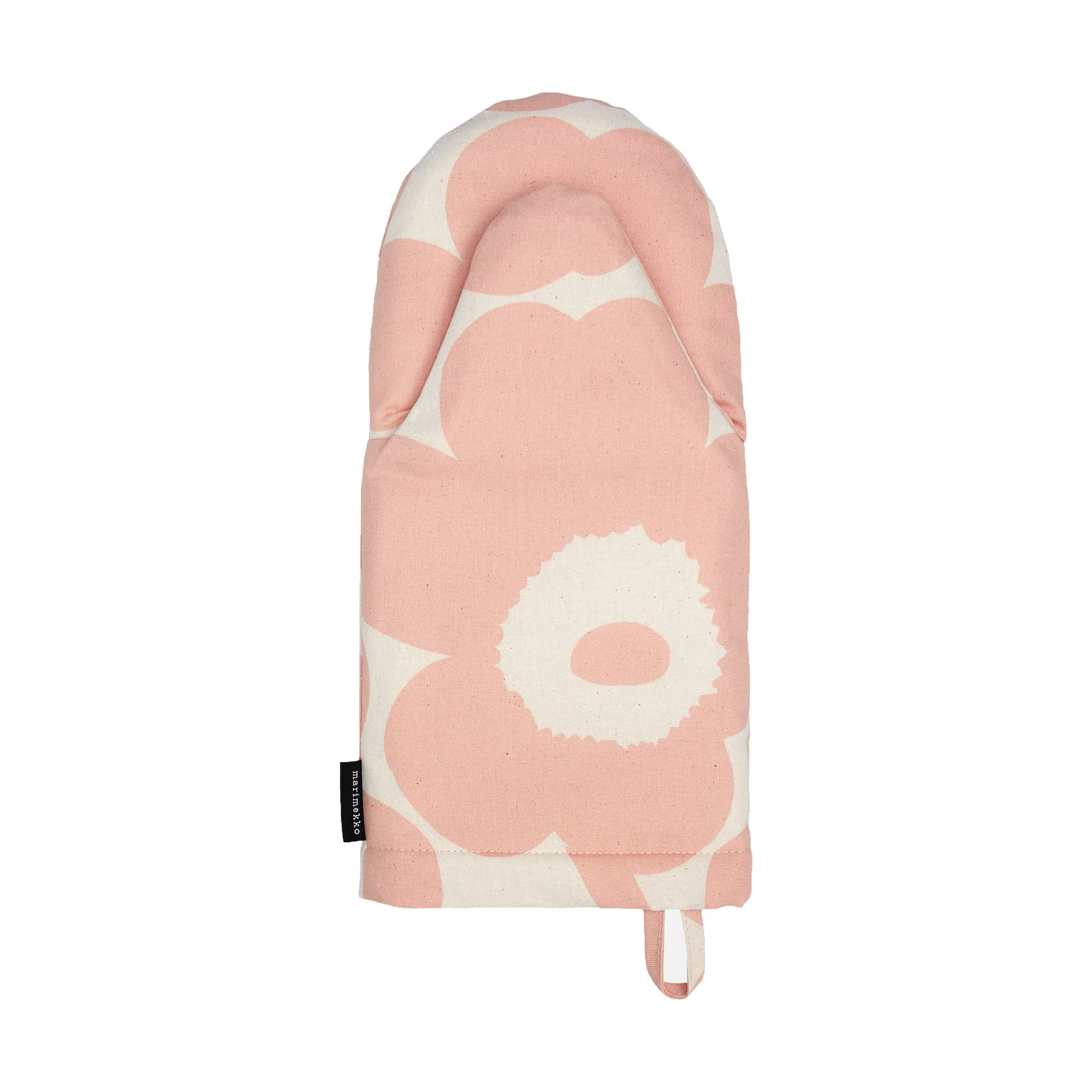 Pieni Unikko luva de forno, Cotton-peach Marimekko