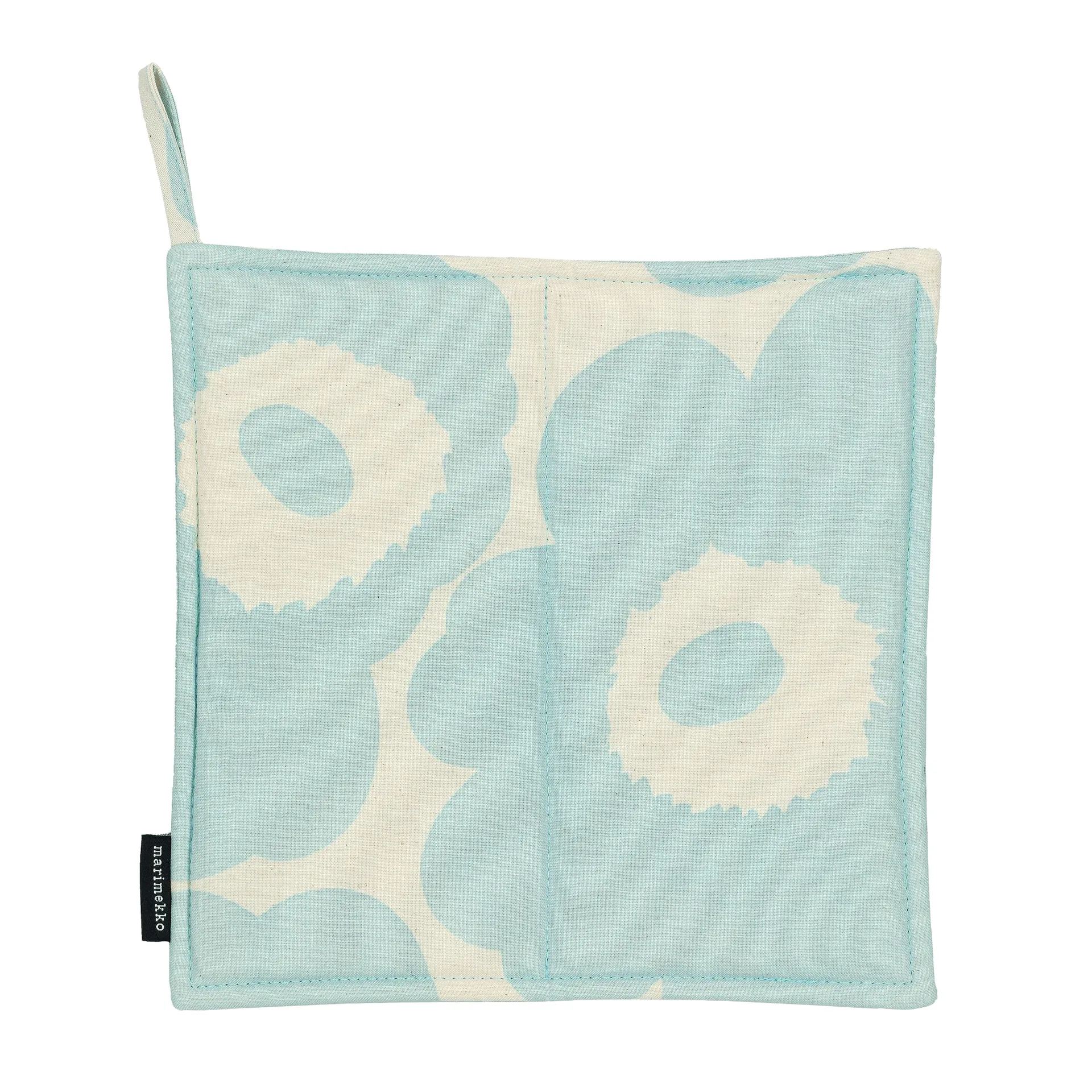 Pieni Unikko pegas 21,5x21,5 cm, Off white-light blue Marimekko