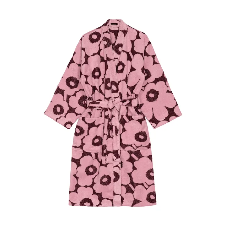 Pieni Unikko roupão M - Ameixa-rosa - Marimekko