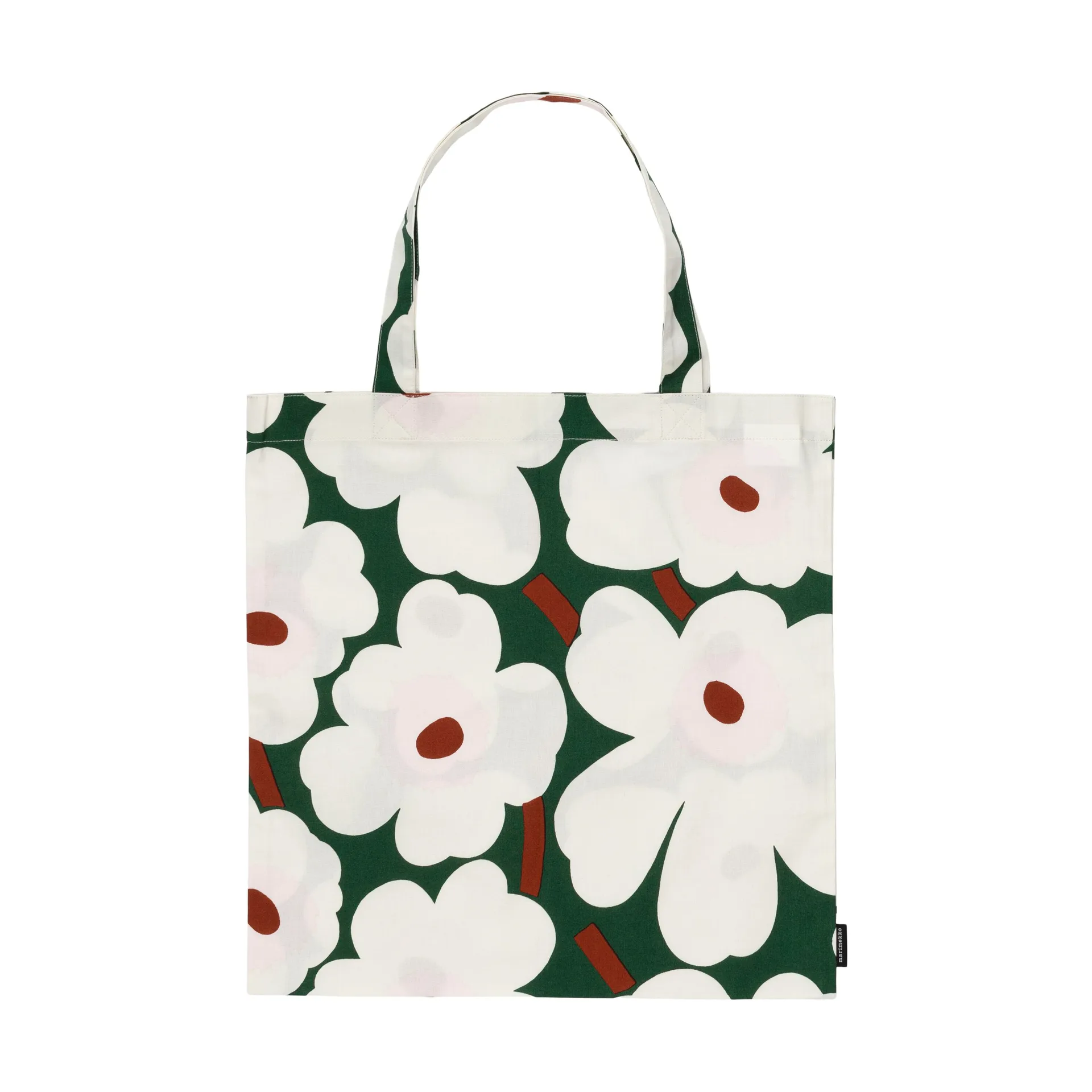 Pieni Unikko saco 44x43 cm, Verde Marimekko