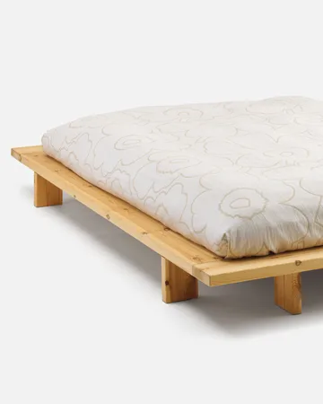 Piirto Unikko colcha 260x260 cm - Cru - Marimekko