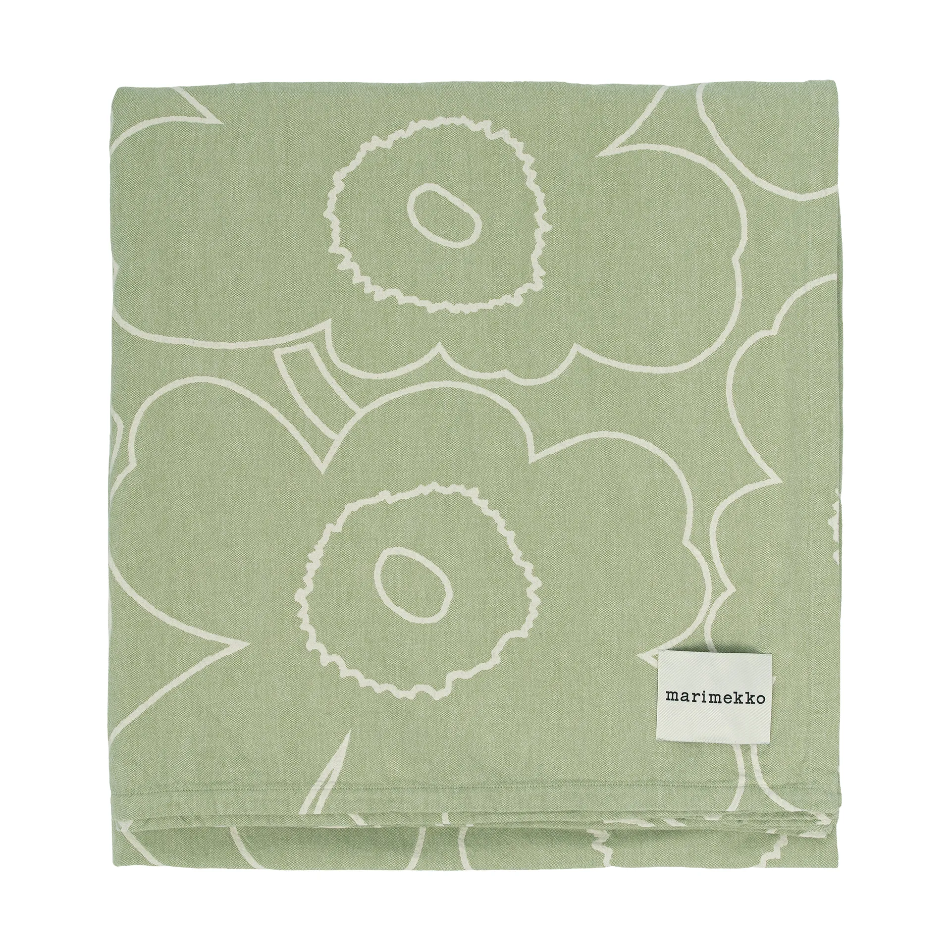 Piirto Unikko colcha 260x260 cm, Pera – off white Marimekko