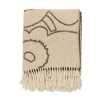 Piirto Unikko manta 130x170 cm - Off white-toupeira - Marimekko