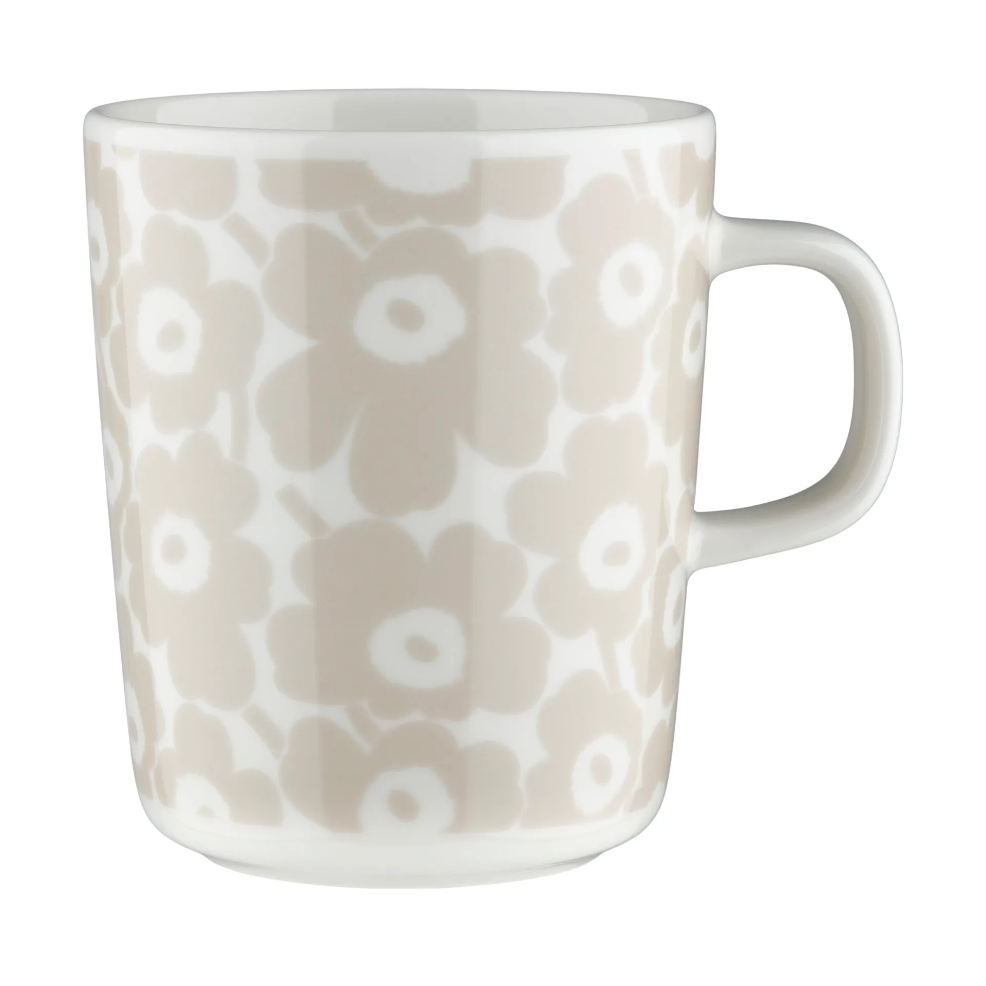 Pikkuinen Unikko caneca 25 cl, Branco-palha Marimekko