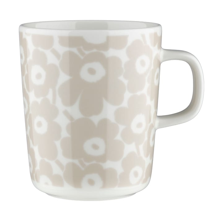 Pikkuinen Unikko caneca 25 cl - Branco-palha - Marimekko