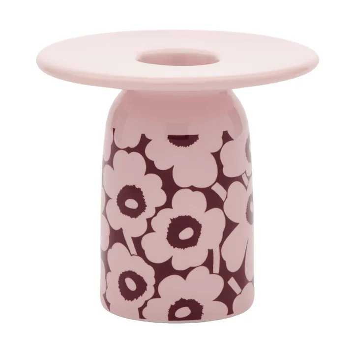 Pikkuinen Unikko castiçal - Rosa-borgonha - Marimekko