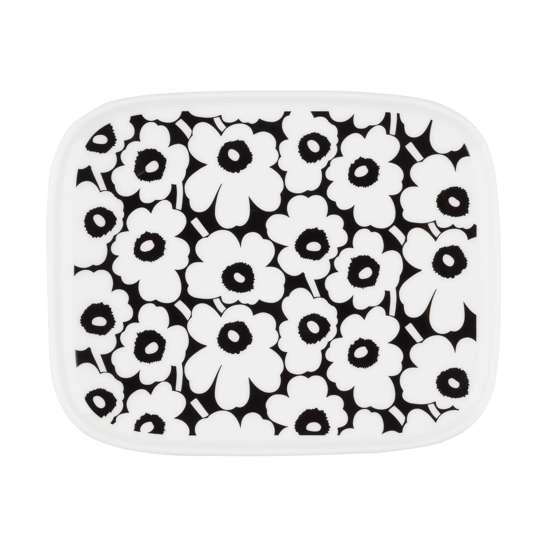 Pires Pikkuinen Unikko 12x15 cm, Black-white Marimekko