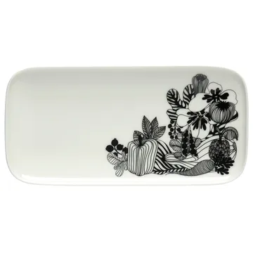 Pires Siirtolapuutarha 24,5x12 cm - preto e branco - Marimekko