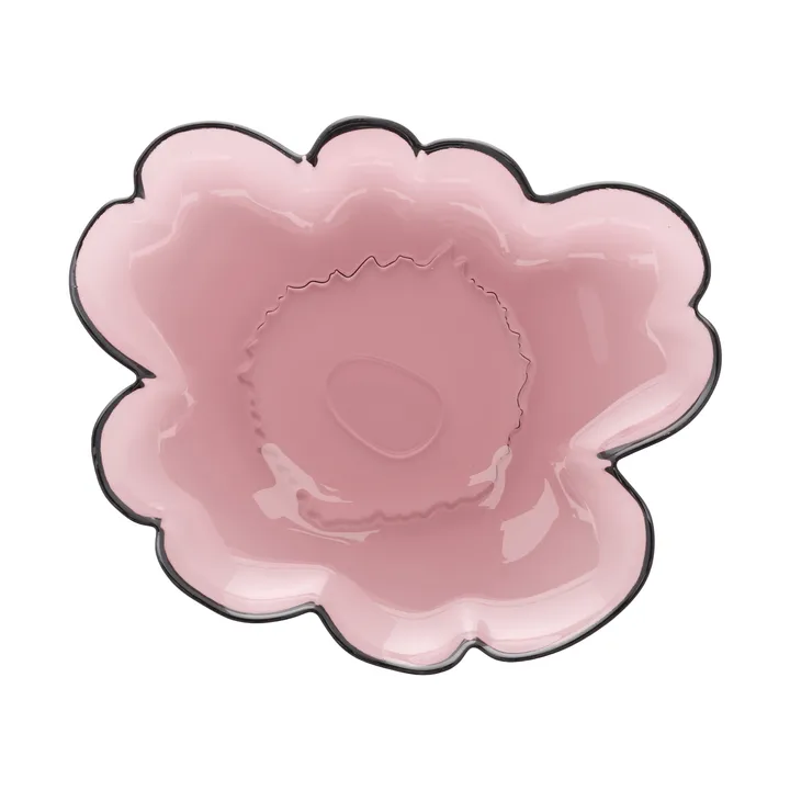 Prato de vidro Unikko 20 cm - Urze - Marimekko