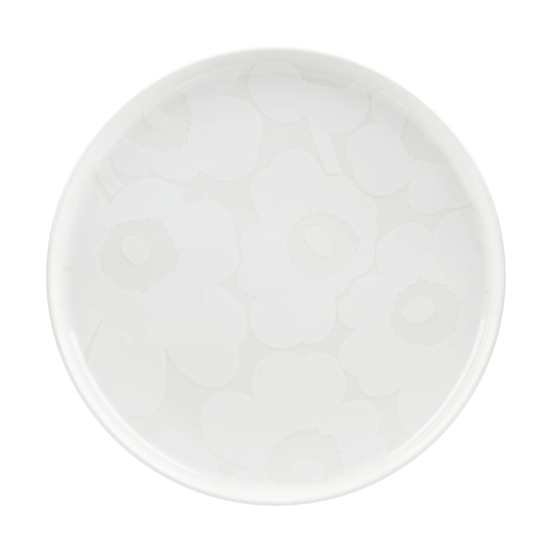 Prato Unikko Ø25 cm, Branco Marimekko