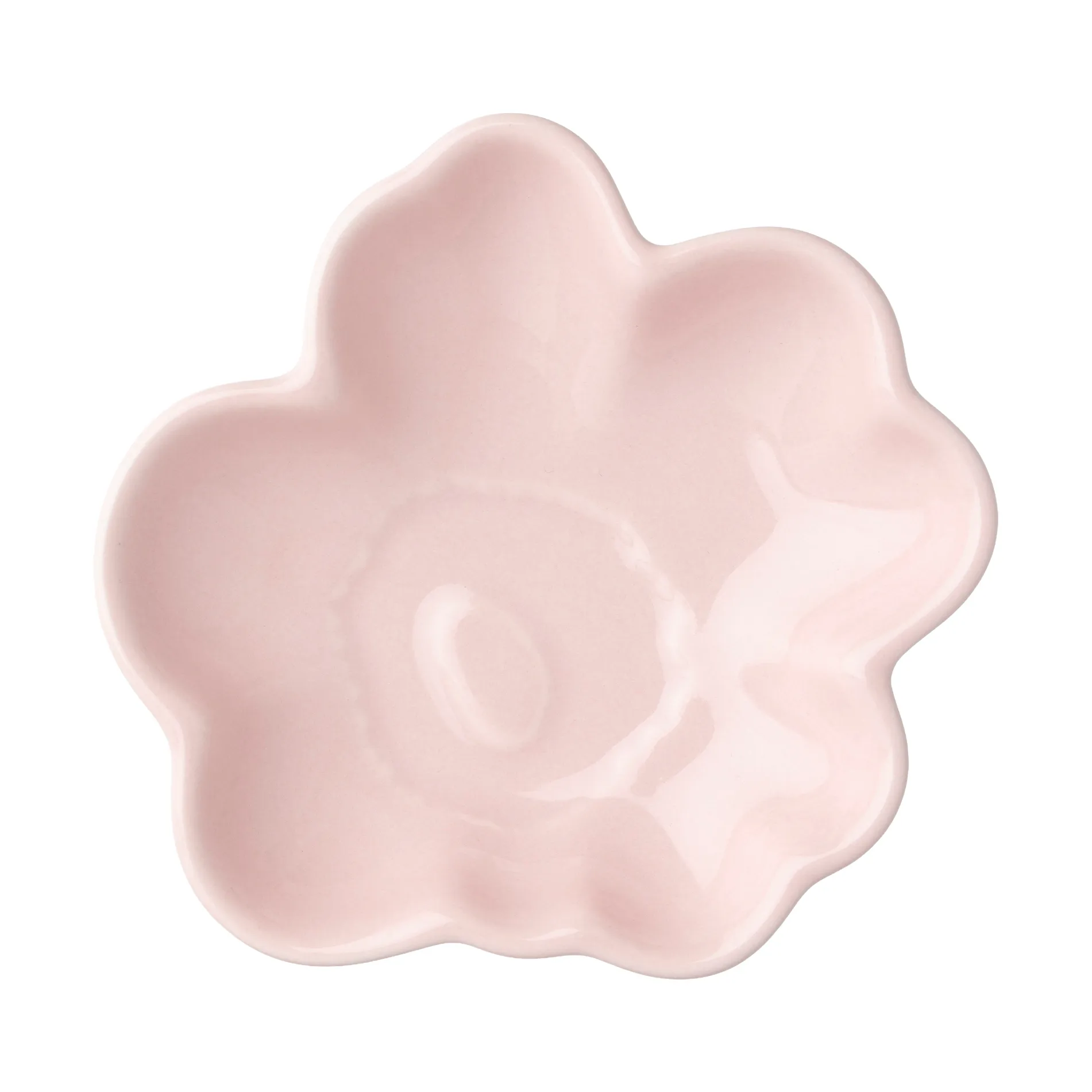 Prato Unikko shape 9 cm, Rosa Marimekko